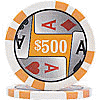 11.5g 4 Aces Poker Chip $500